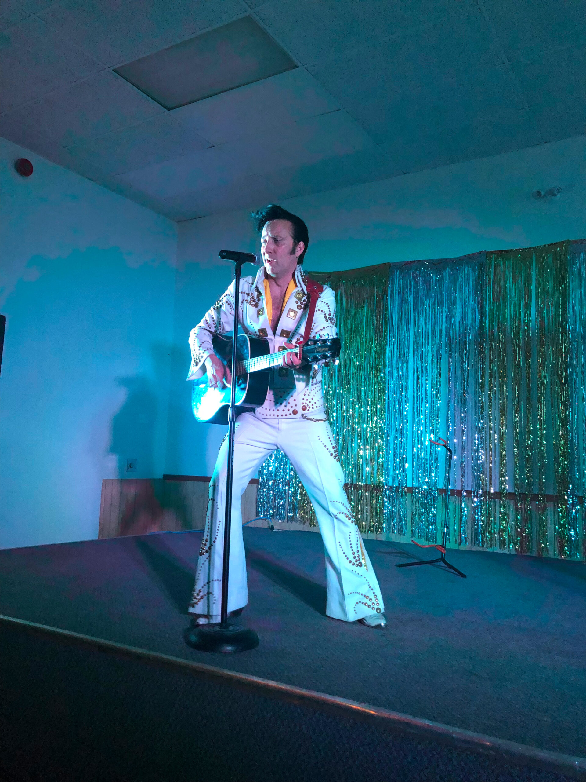 A visit from the King