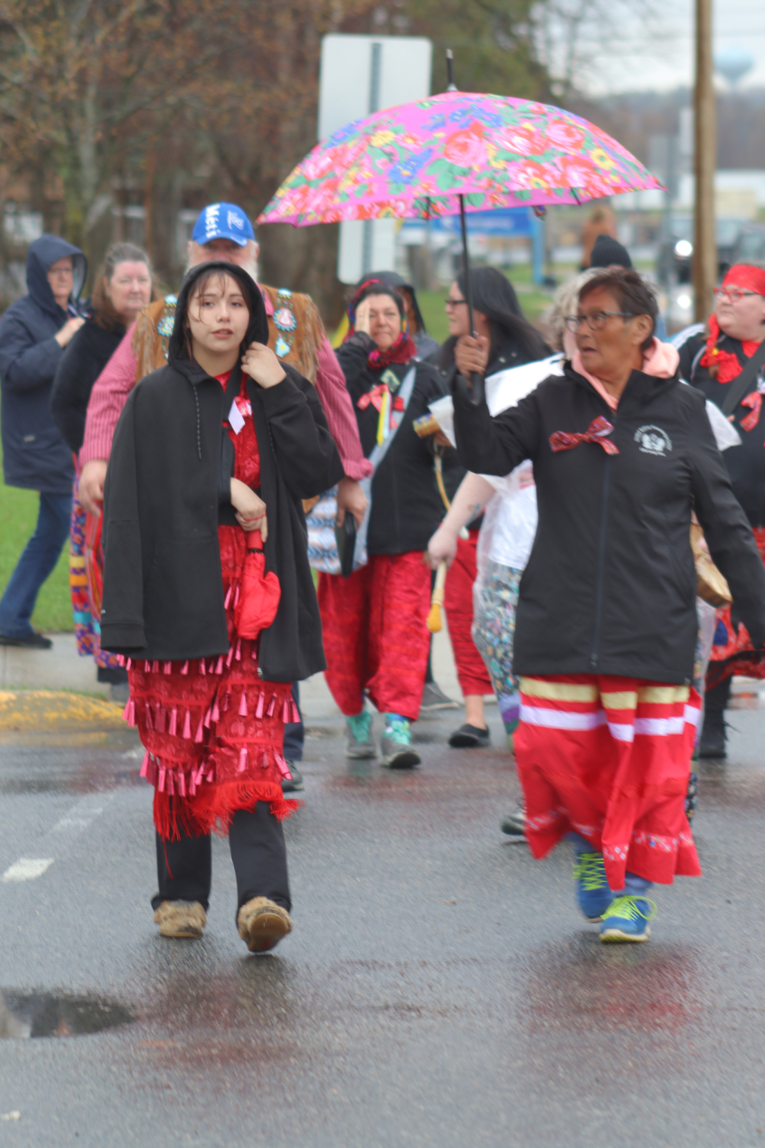 Walk With Our Sisters braves the rain to bring awareness to MMIWG