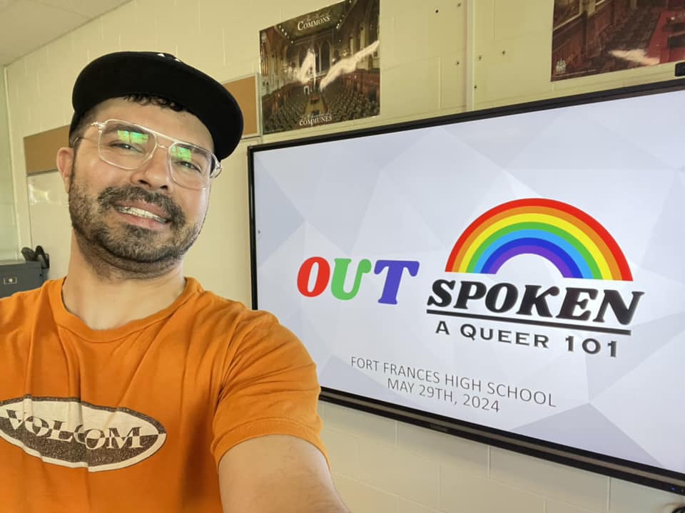 Local educator using lived experience to teach others about 2SLGBTQ+ community