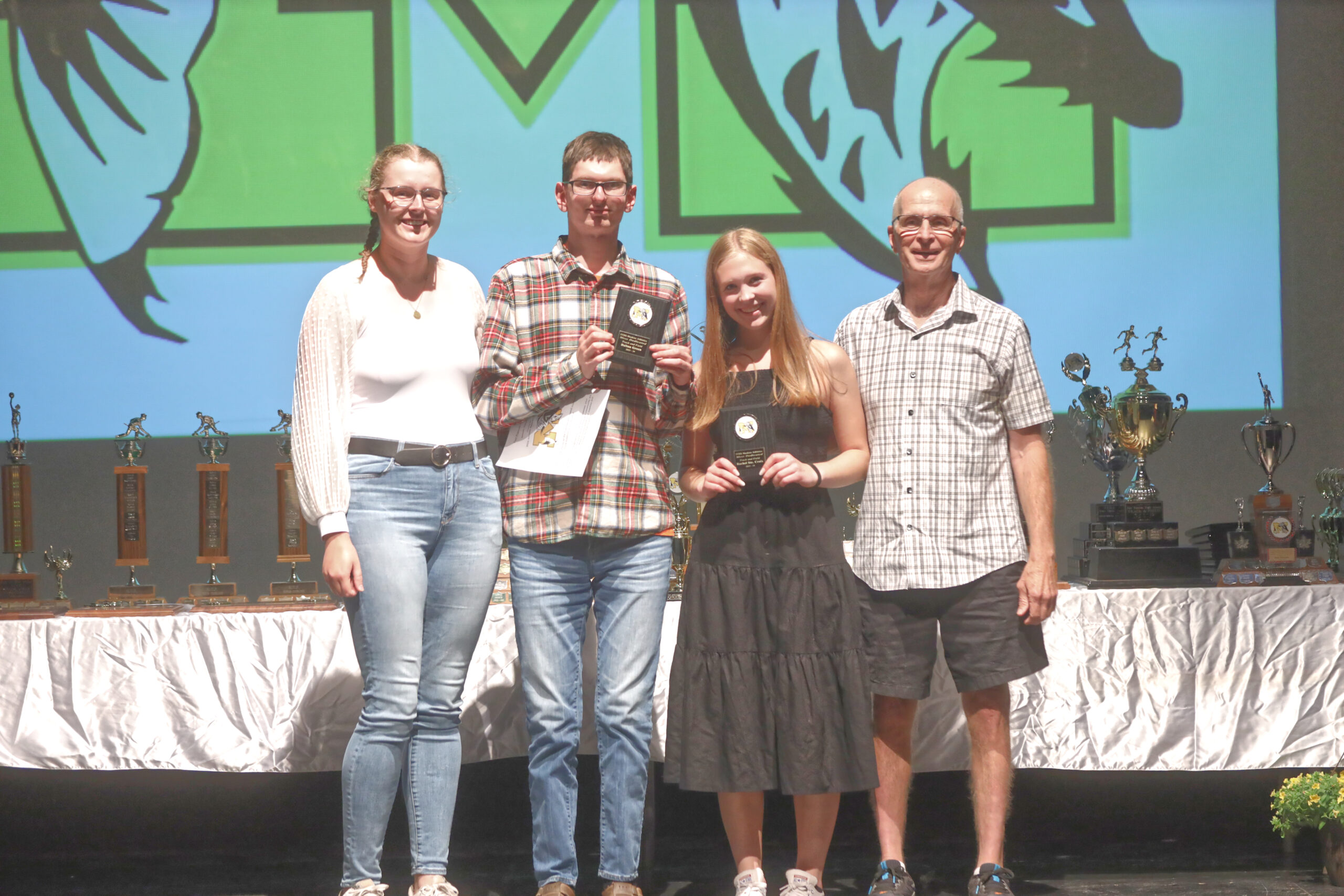 Muskie Athletic Award winners