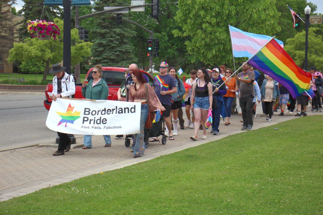 Supporters take to the streets for 2024 Pride March