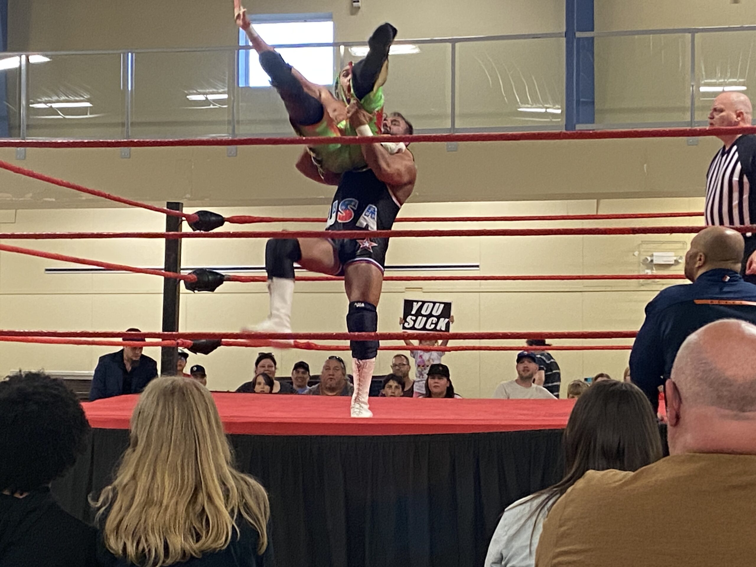 Wrestling slams into Couchiching Multi-Use Facility