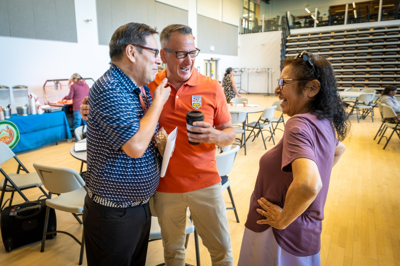 Ontario building community recreation in Northwest Angle #33 First Nation