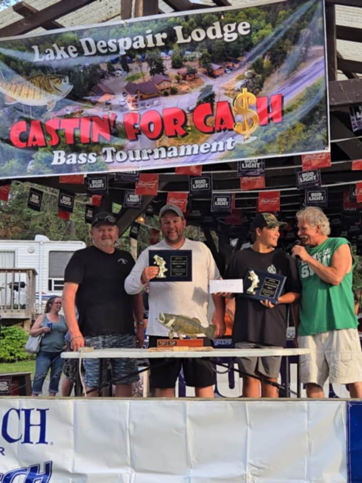 Another Castin’ For Cash in the nets!