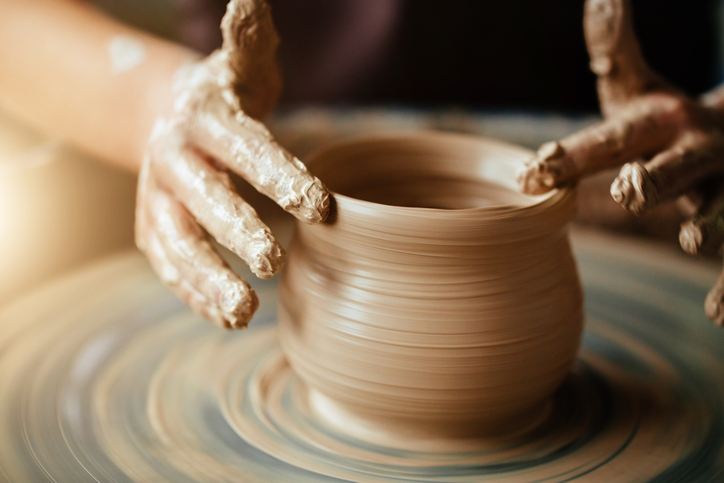 Men’s mental health group finds calm through art at Beyond Pottery