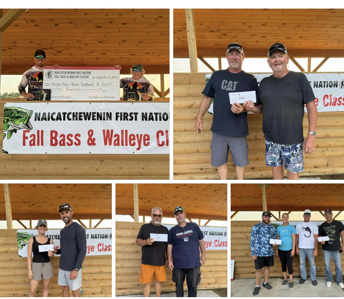 Naicatchewenin Fall Bass/Walleye Tournament proves to be another great tournament
