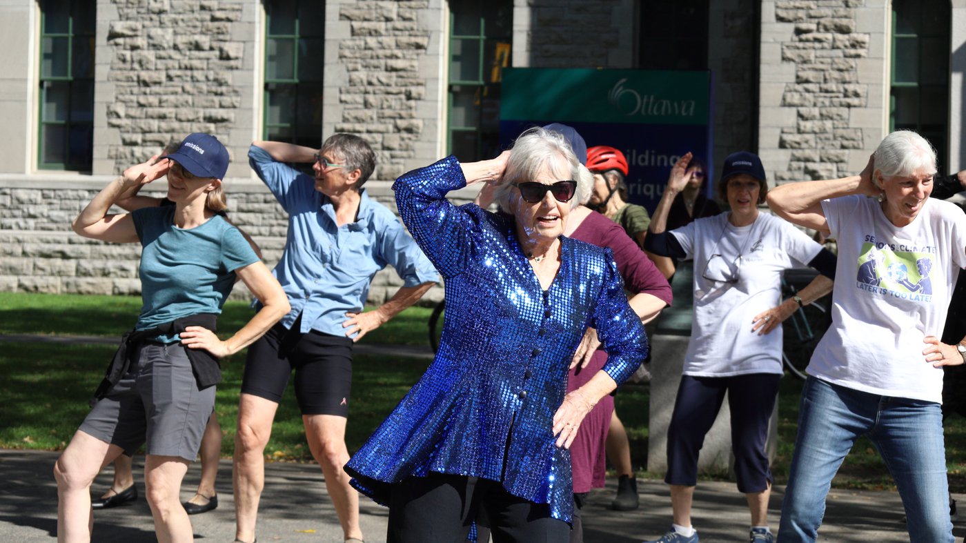 Seniors show up for climate across Canada