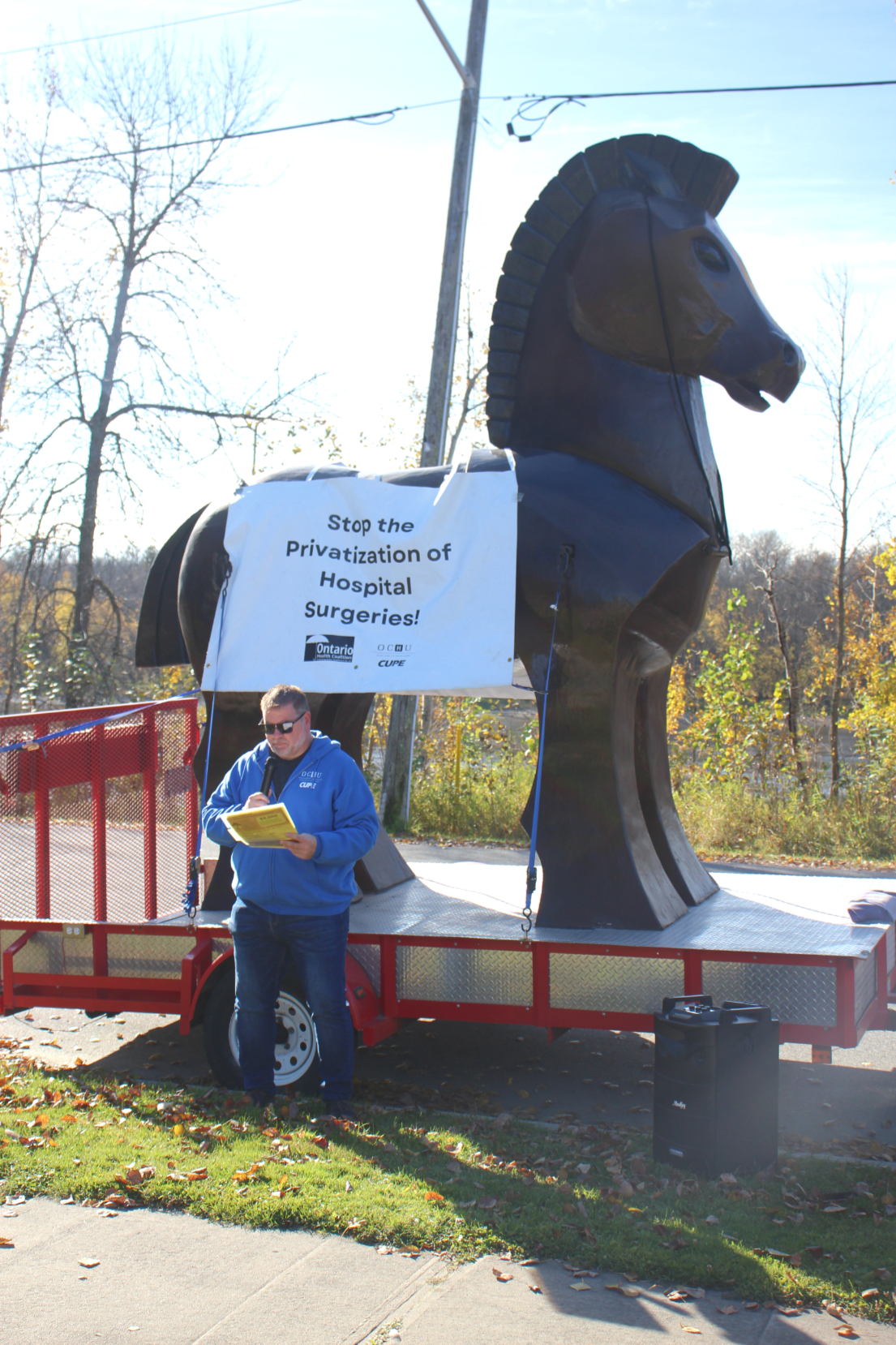 Privatization is a Trojan horse, health coalition says