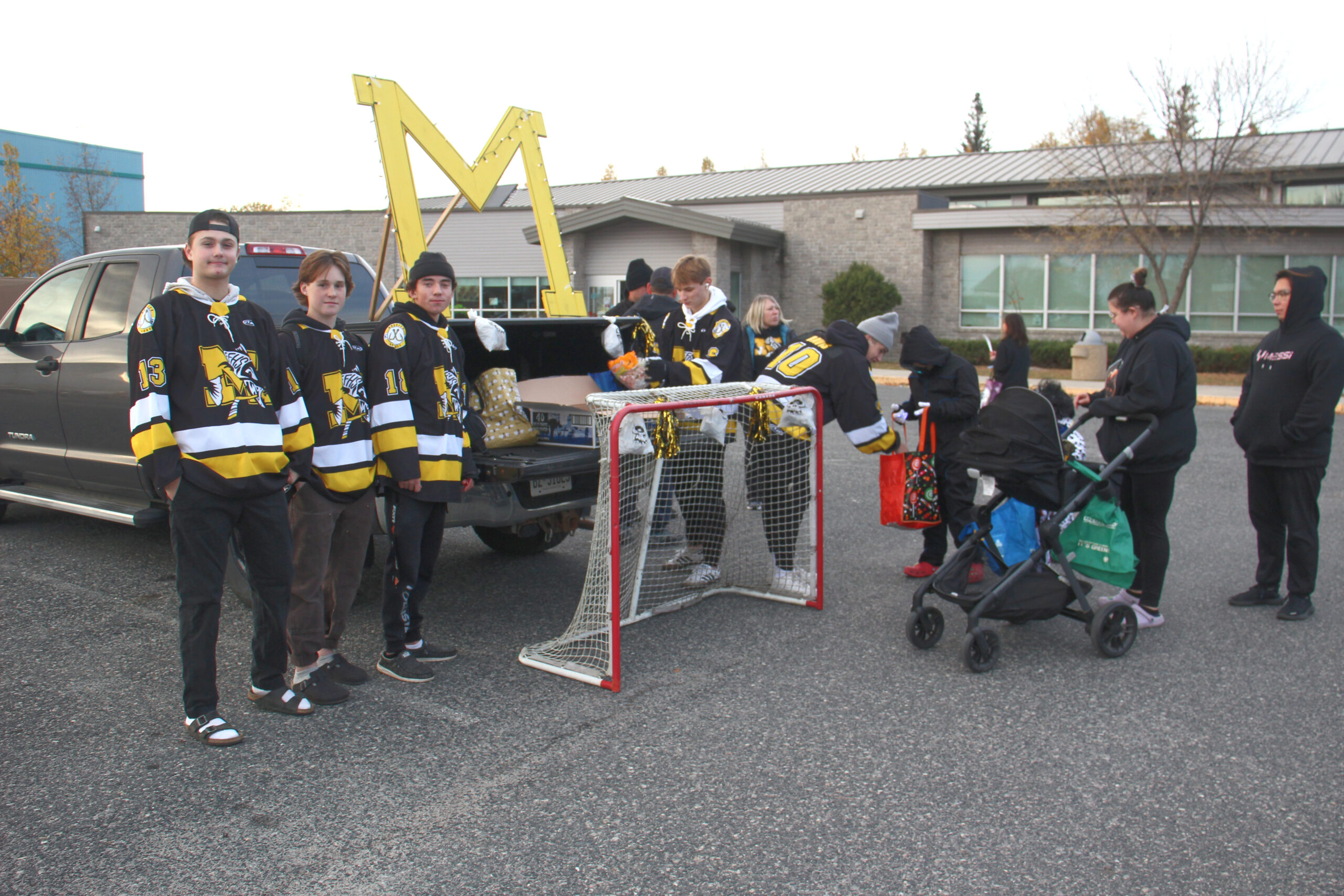 Muskies haunt Trunk or Treat