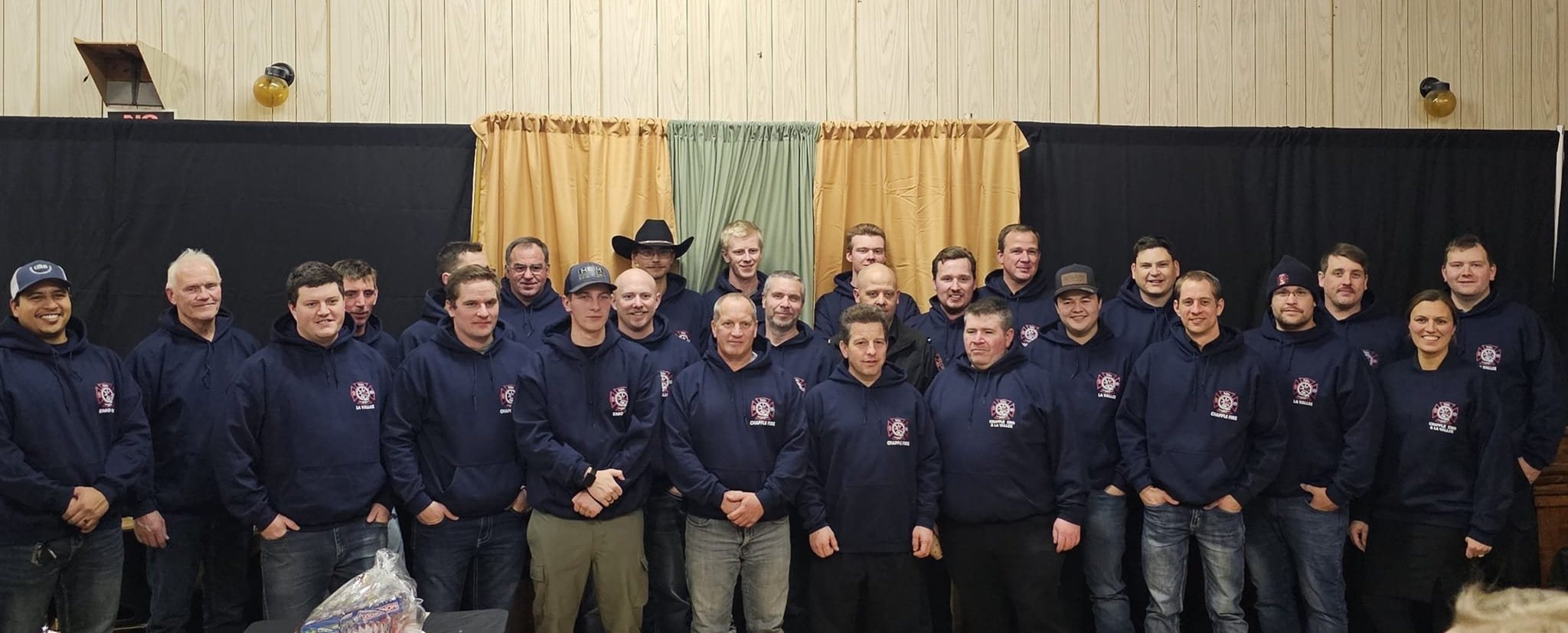 Firefighters honoured for year of service
