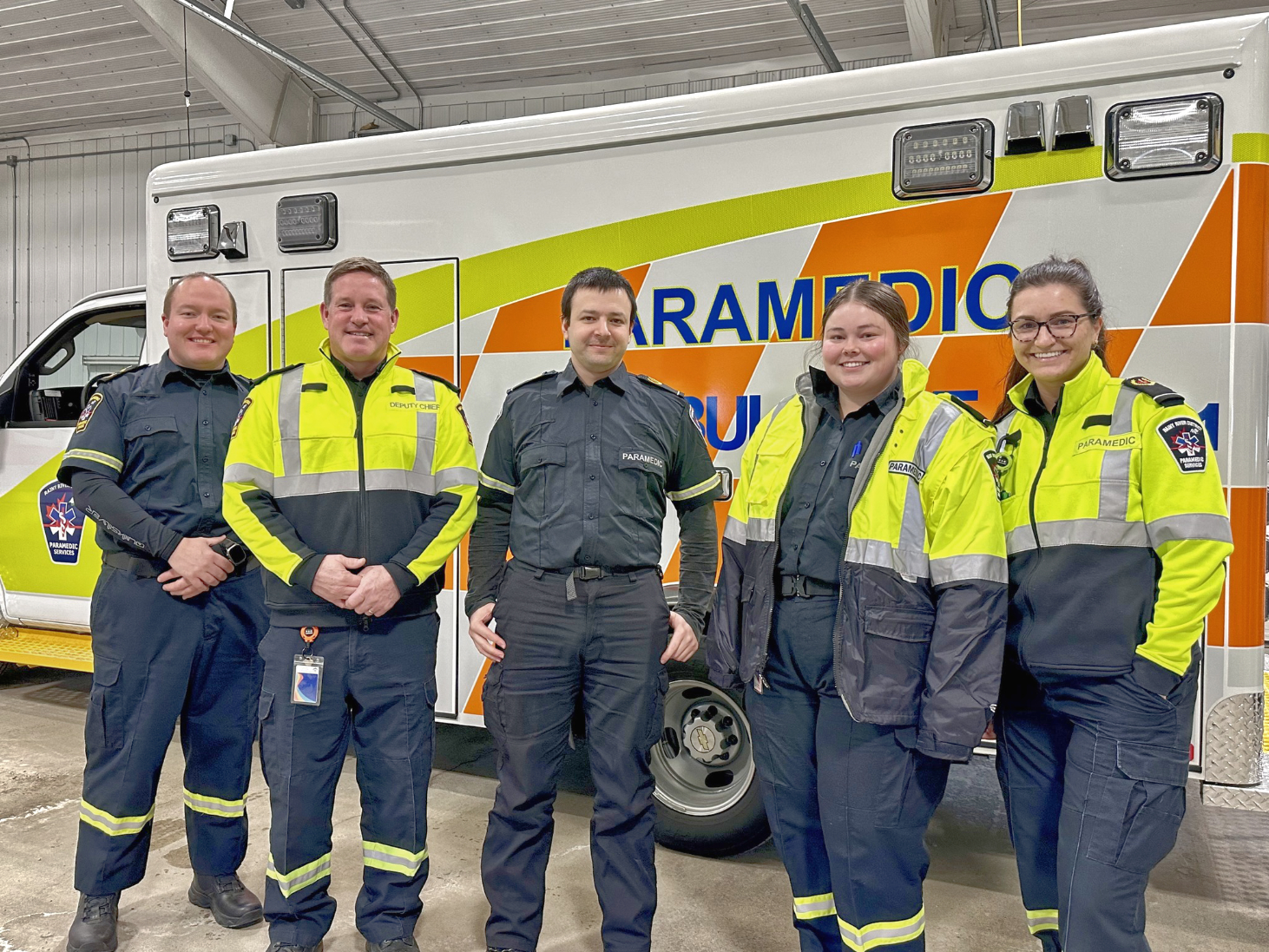 Services board introduces new paramedics