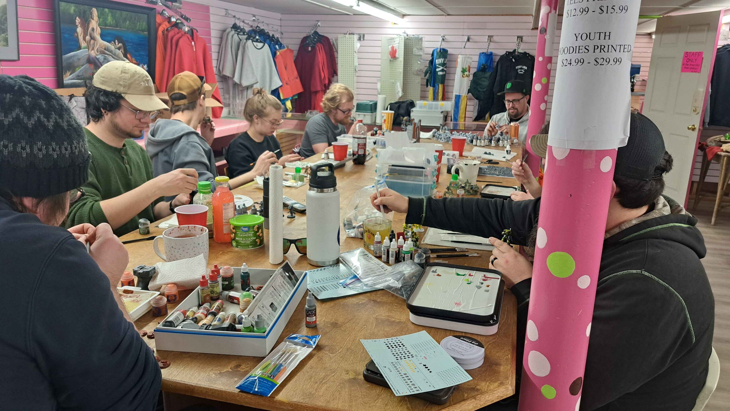 A different kind of paint night