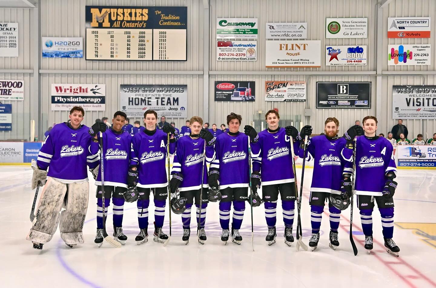 Lakers celebrate ‘graduating’ players