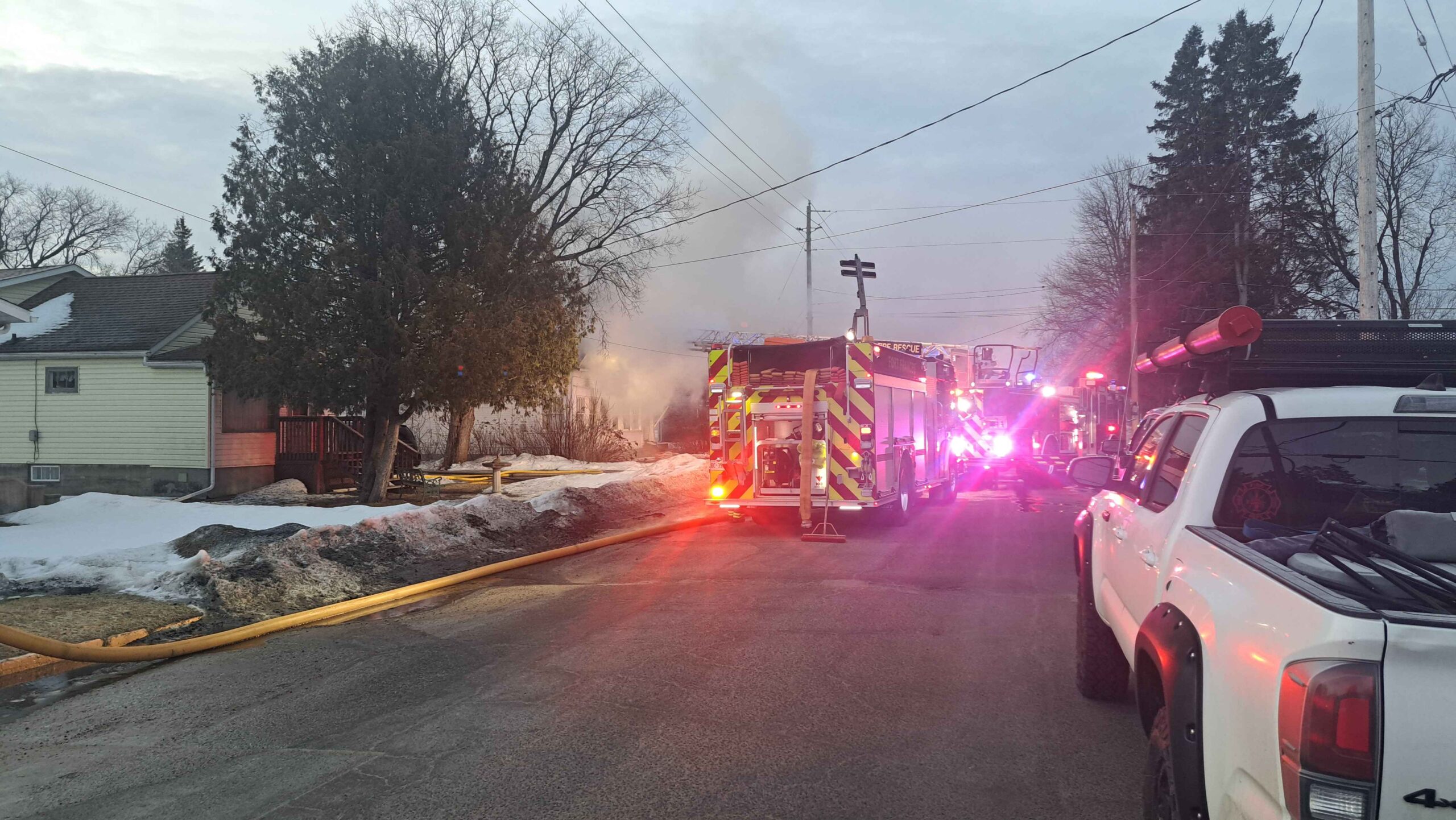 Correction and update regarding Wright Avenue fire