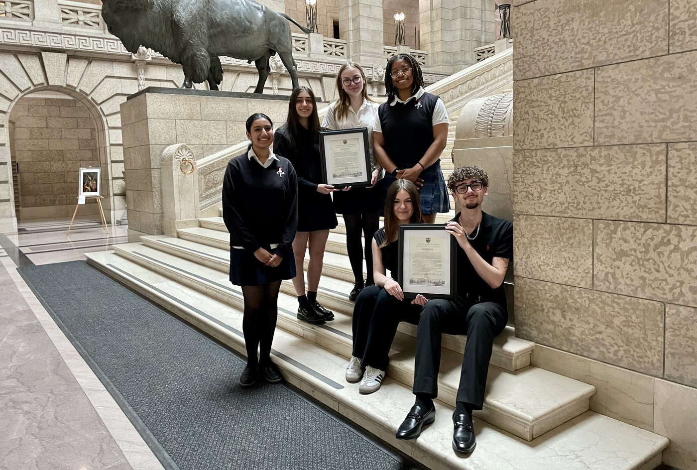 Council of River Heights students has cabinet minister’s ear on value of AI, other tech in education