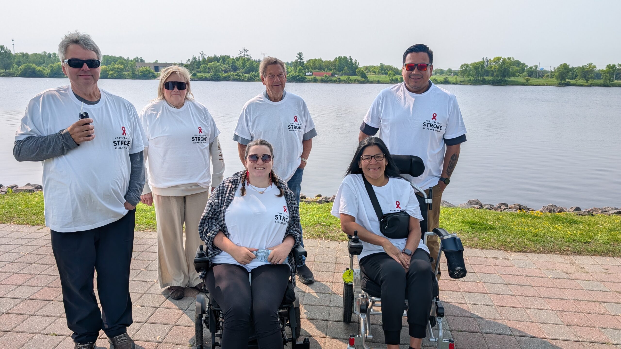 Walking for stroke awareness