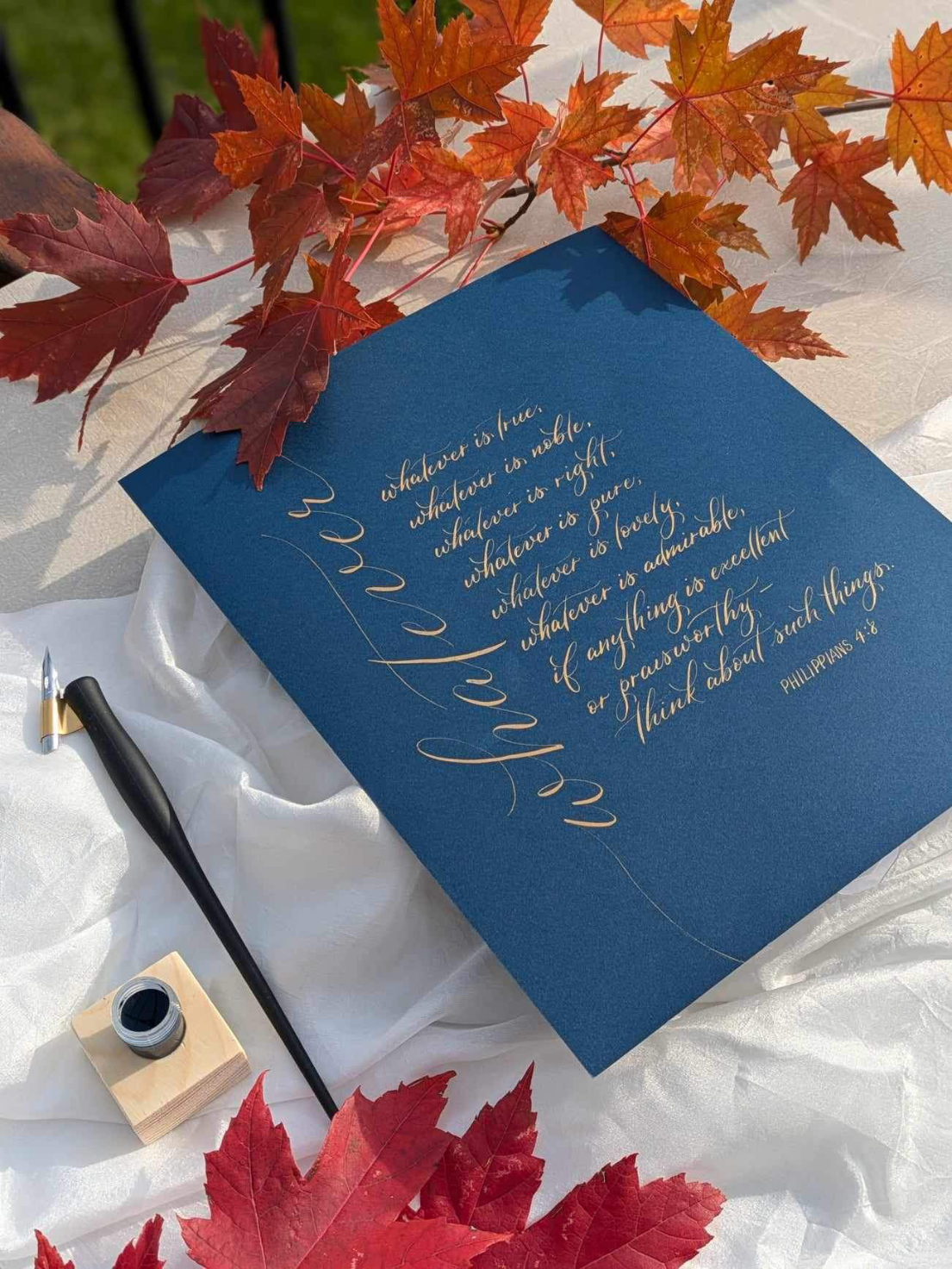 Far more than just fancy writing: local calligrapher to host workshop Oct 25
