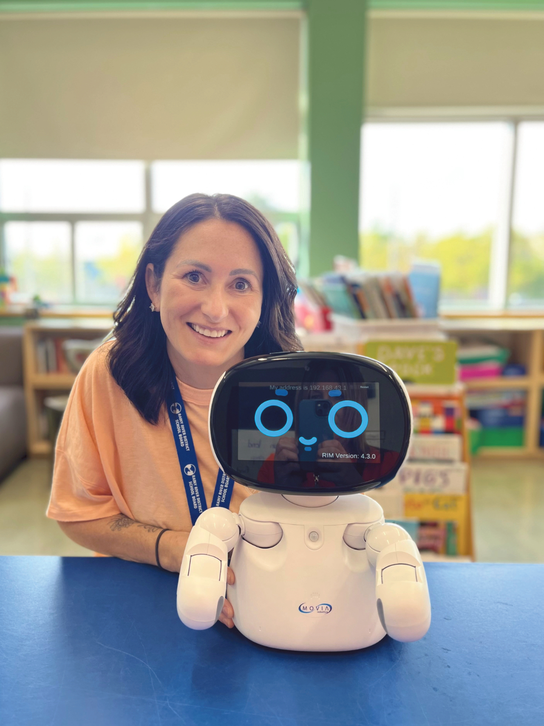 Kebbi, an unlikely robot learning companion at RRDSB