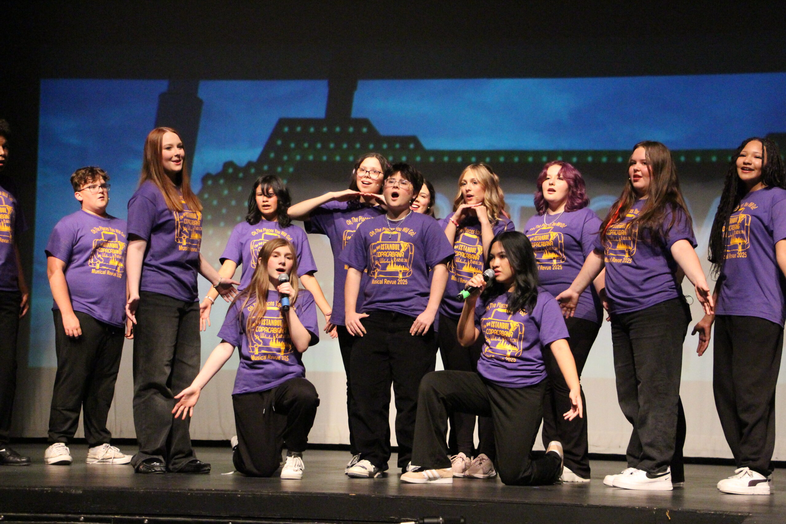 Musical Revue goes around the world