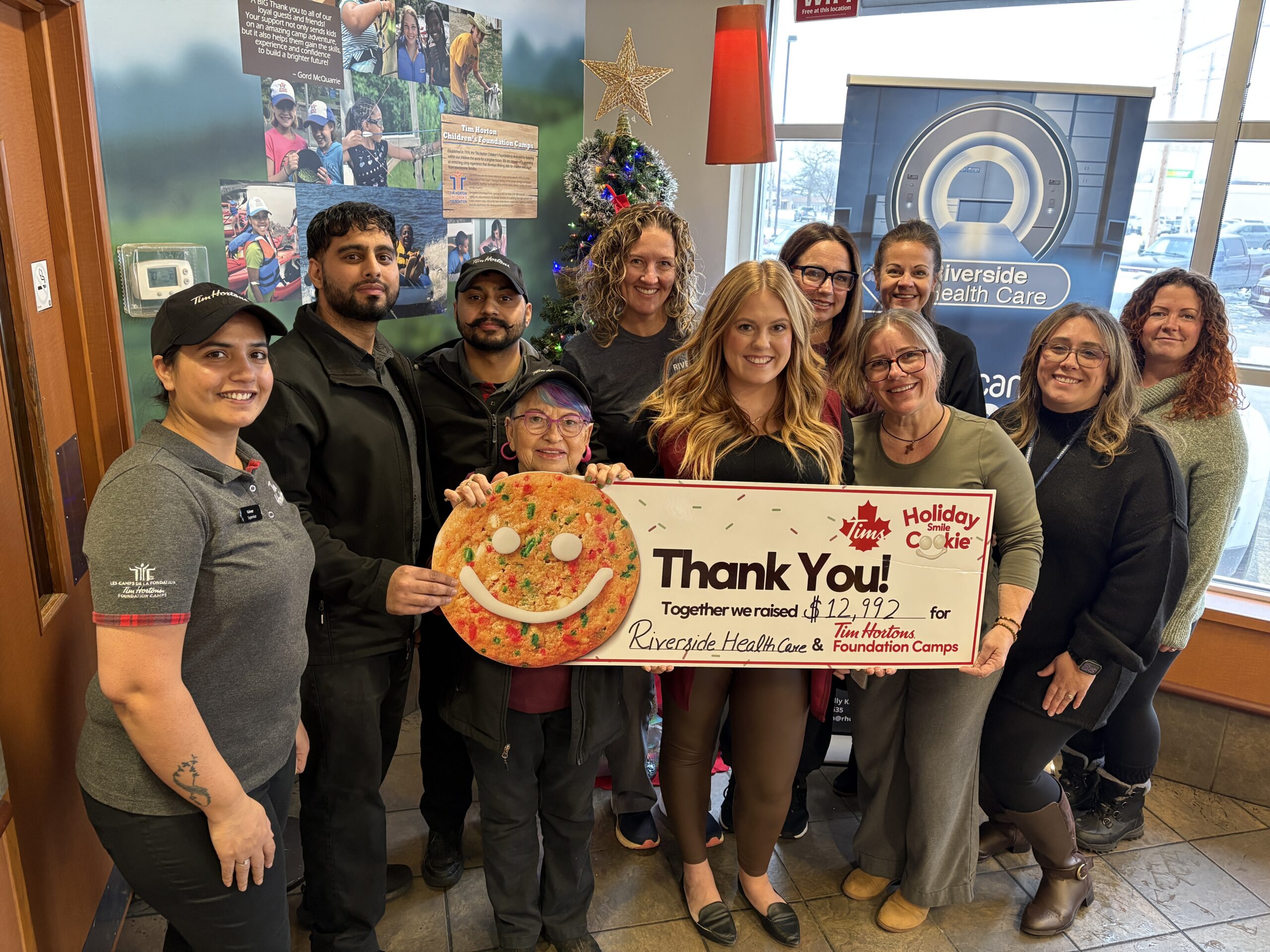A smile goes a long way – holiday cookie campaign raises $12,992