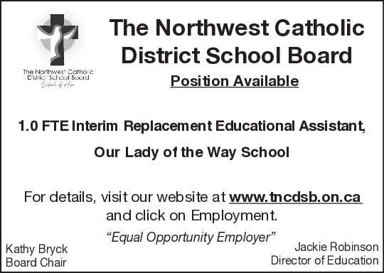 Interim Replacement Educational Assistant