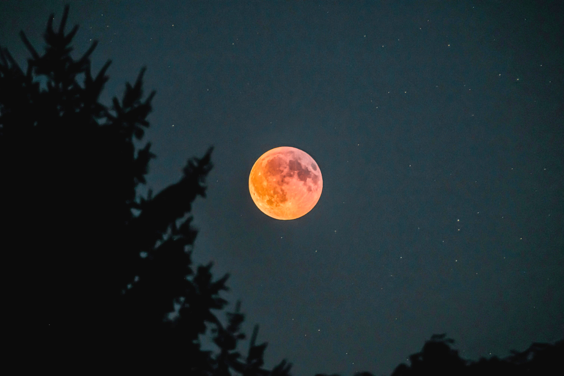 District misses out on lunar eclipse of Aandego-giizis, the Crow moon