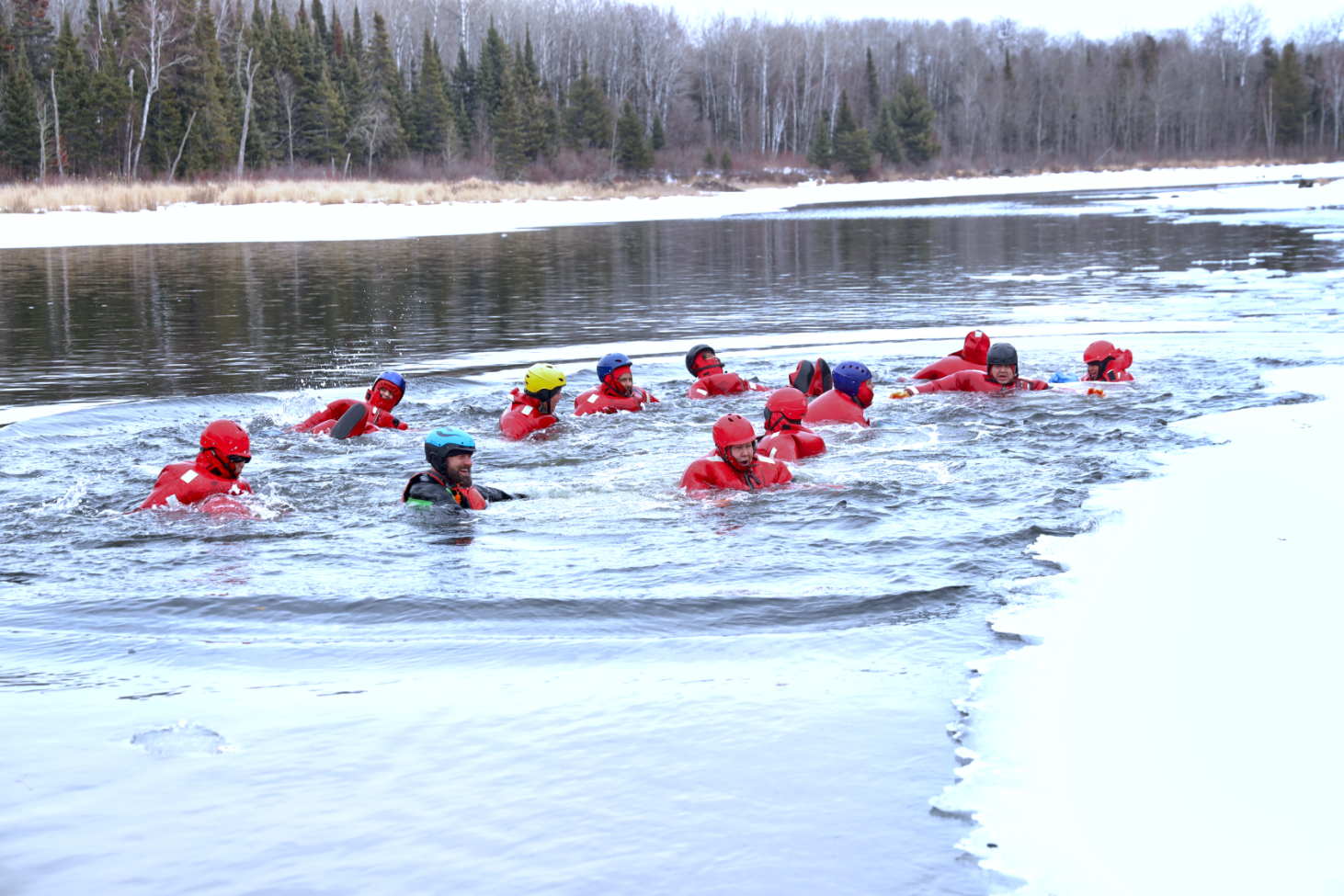 Area First Nation taking responsibility for community safety with ice rescue training