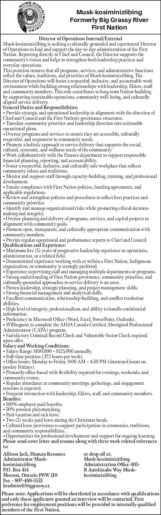 Director of Operations