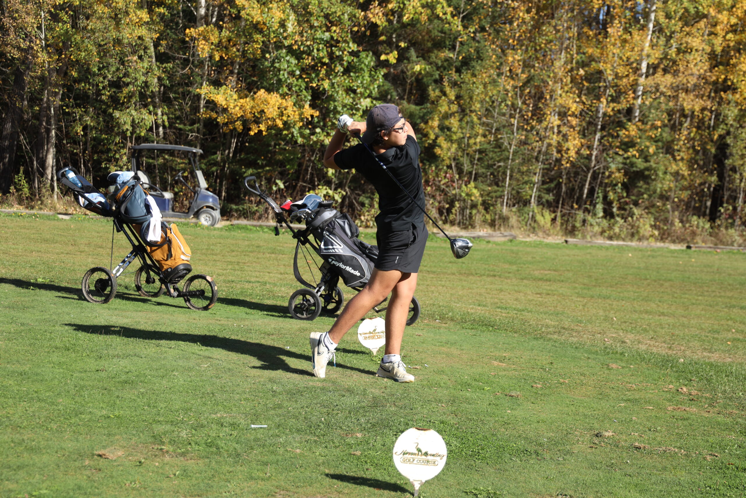 It’s finally safe for golfers to come out of hiding – courses are open and getting into the swing of things
