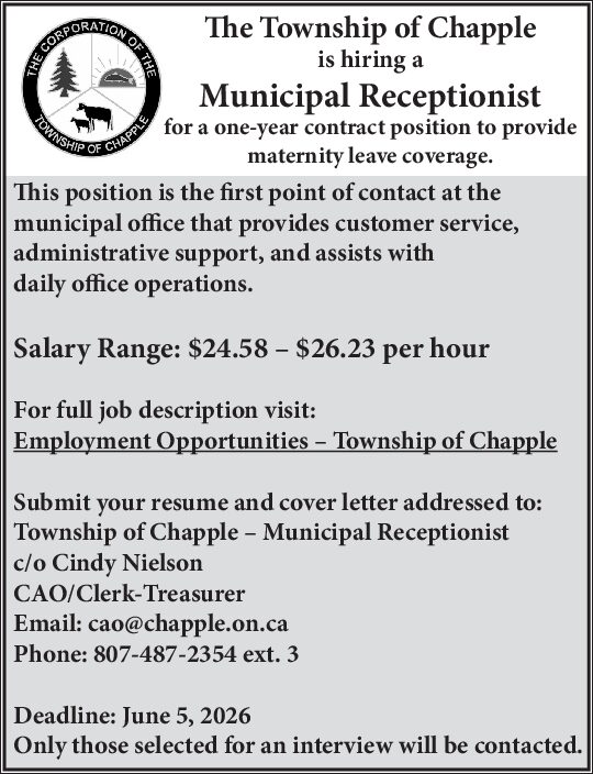 Municipal Receptionist