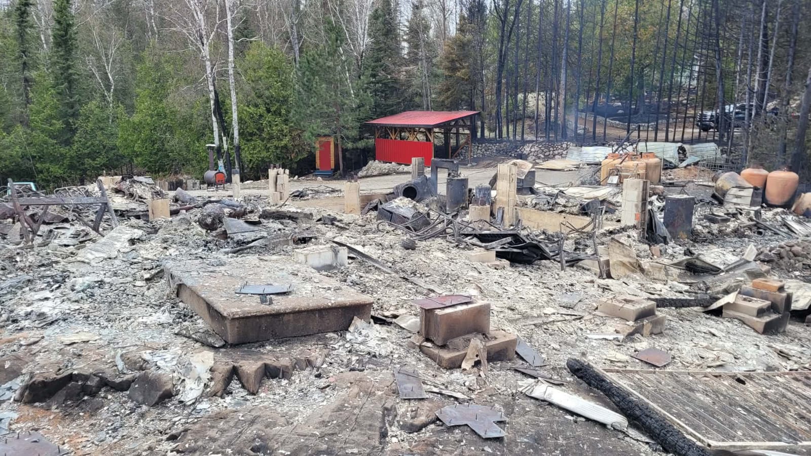 Factor Lake fire: We got out