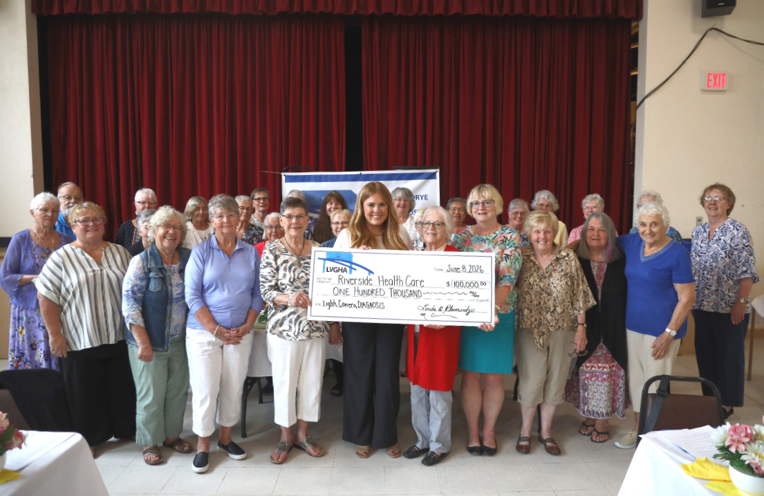 La Verendrye General Hospital Auxiliary makes largest local donation to Riverside Campaign
