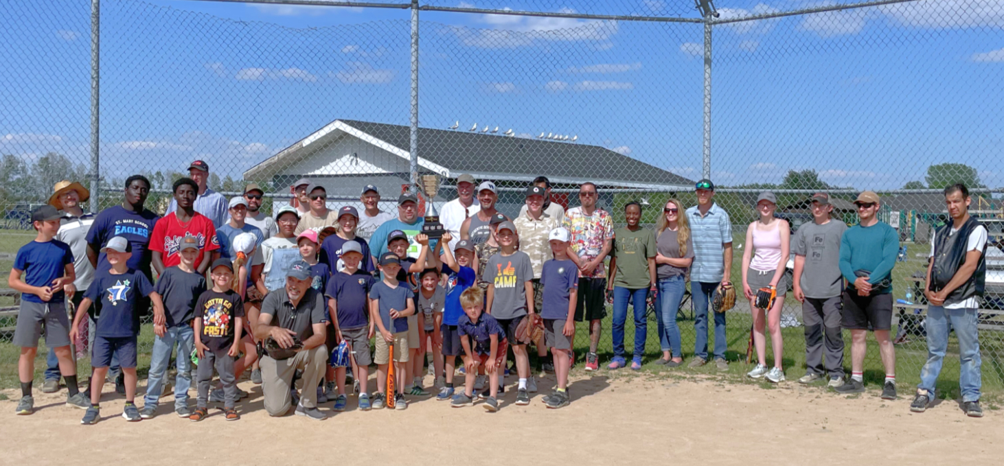 Churches get together for Sunday baseball fun