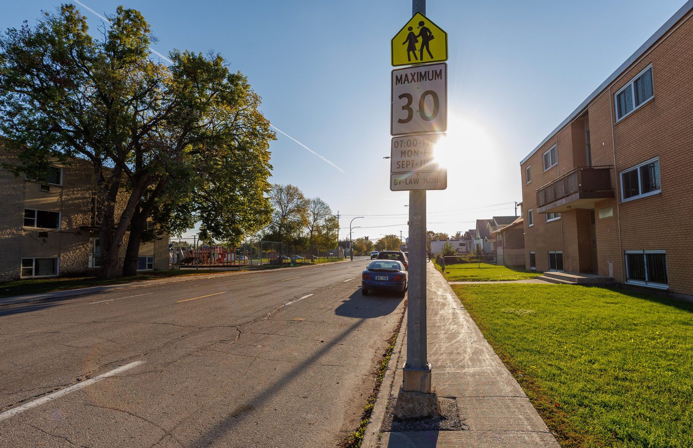 Winnipeg taking steps to reduce speeding in 30 km/h school zones