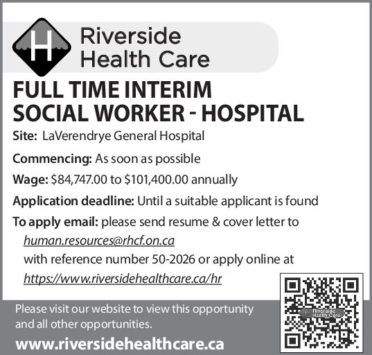 Social Worker – Hospital
