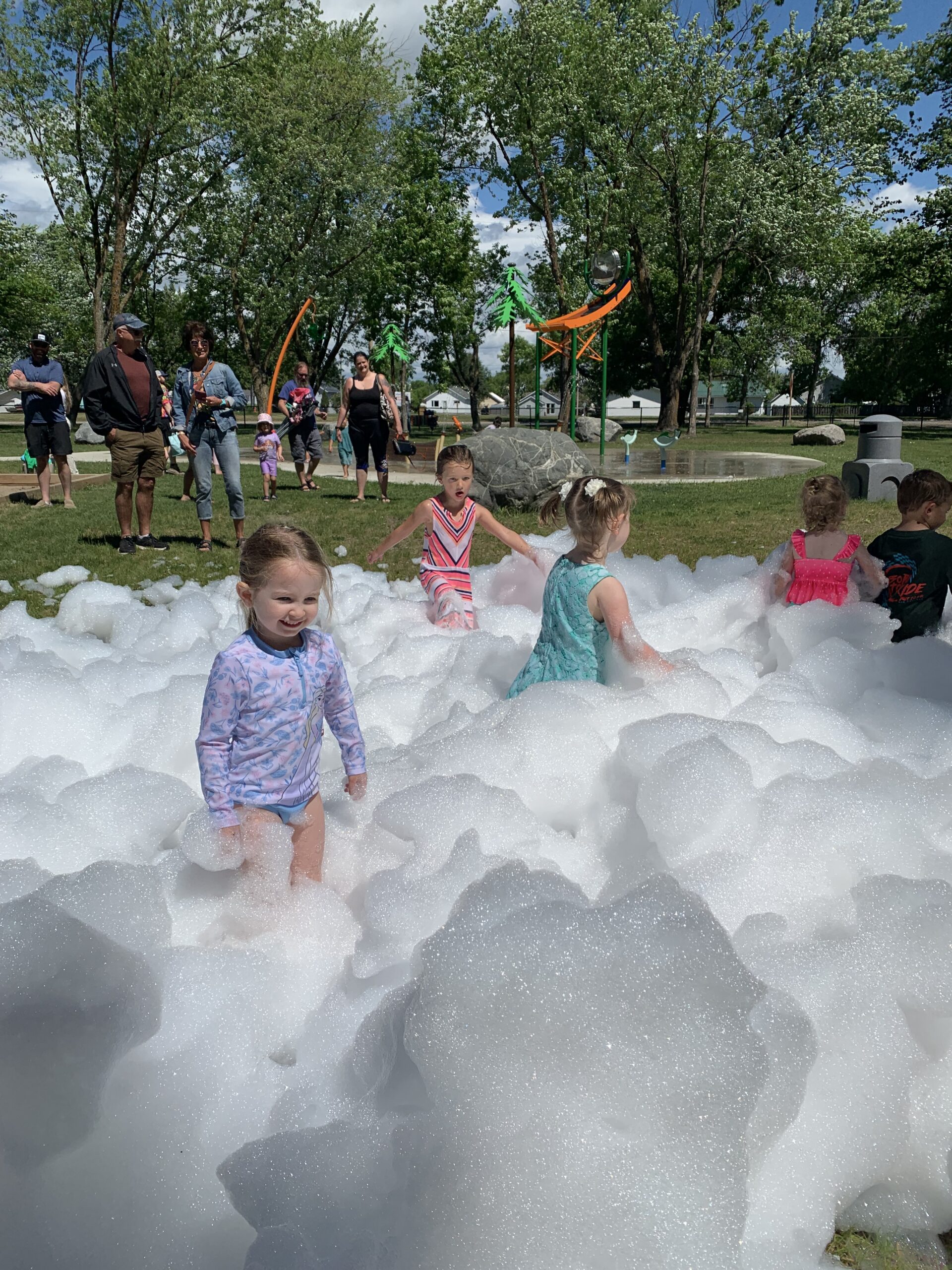 Fort Frances Nursery School enjoysday in the sun to wind up school year