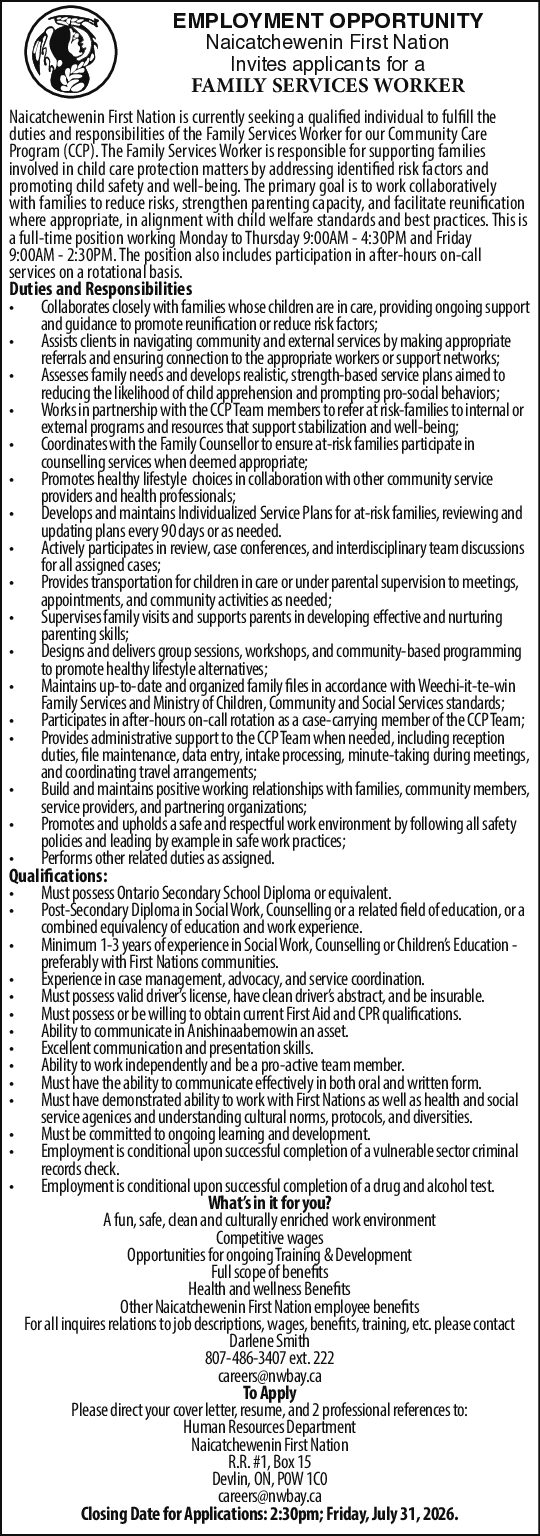Family Services Worker