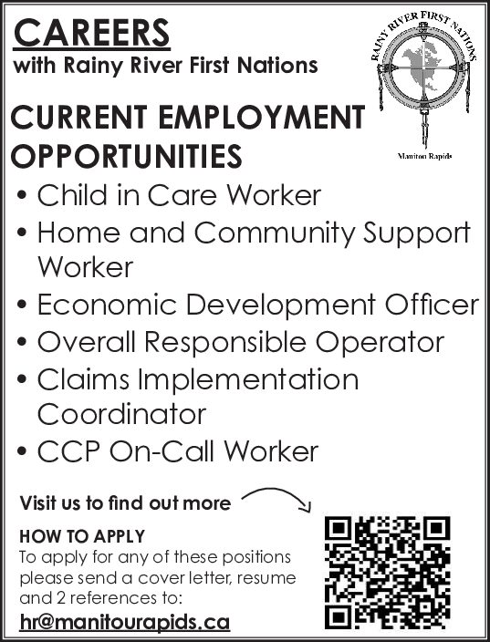 Careers with Rainy River First Nations