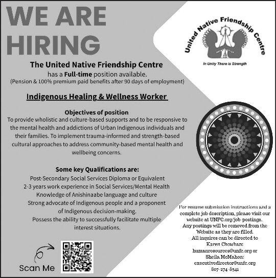 indigenous Healing & Wellness Worker