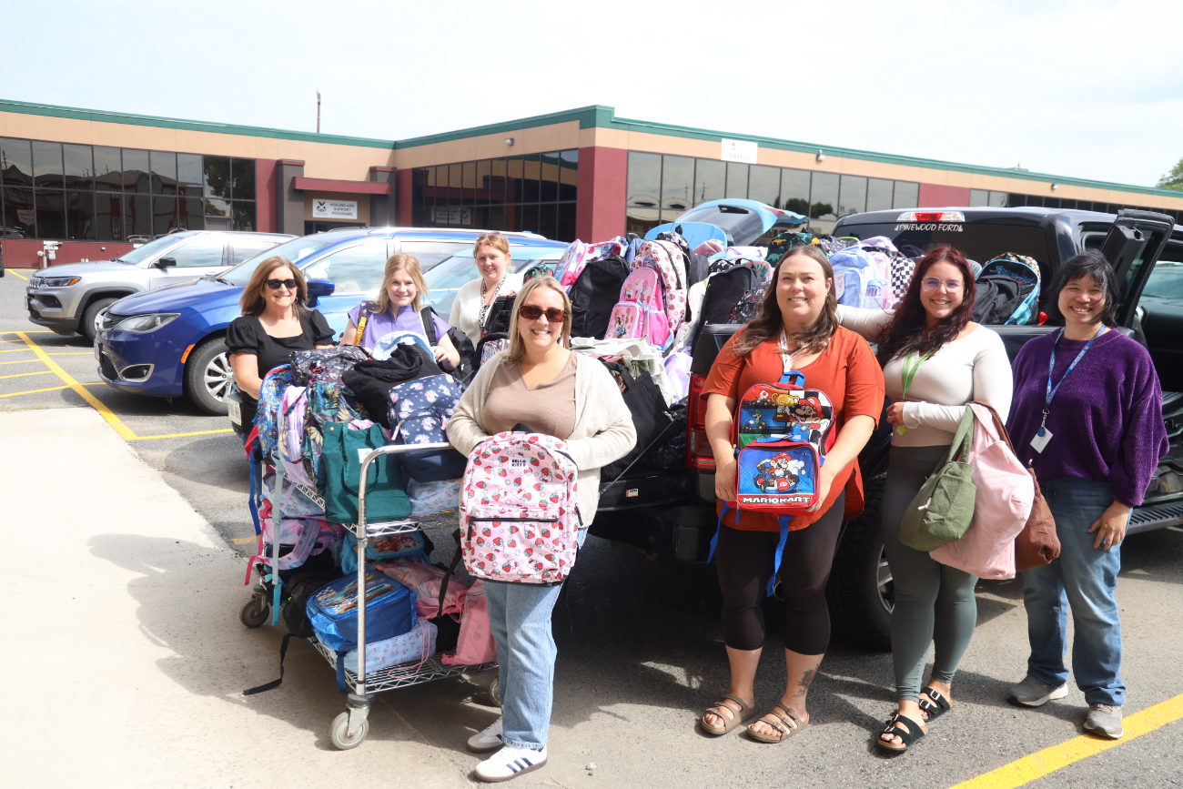 400 backpacks donated for kids in need