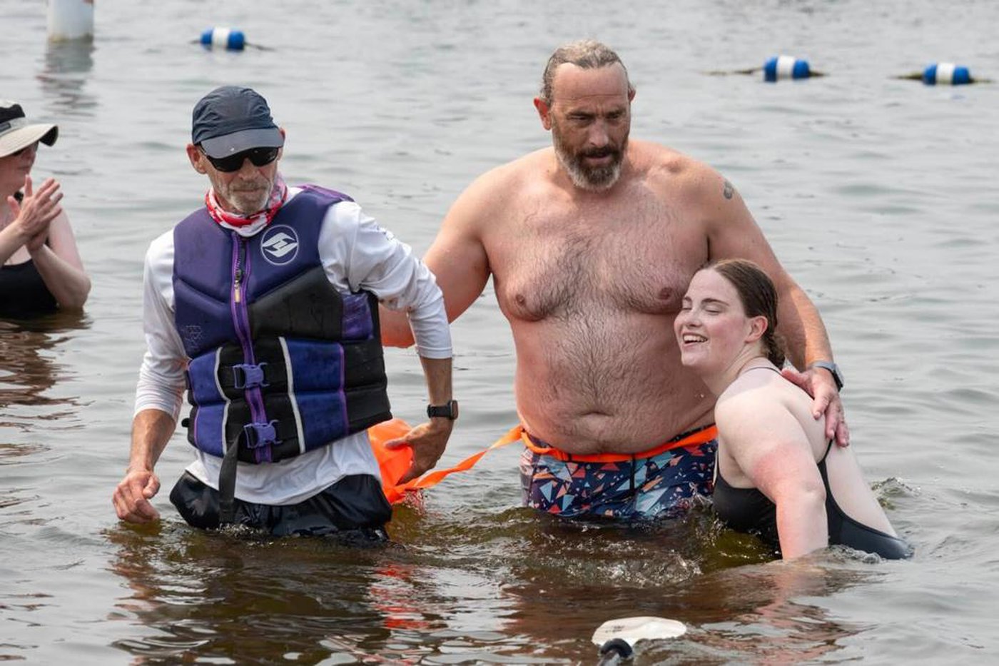‘Peace in the chaos of the water’: Chad English reflects on a journey that united a community