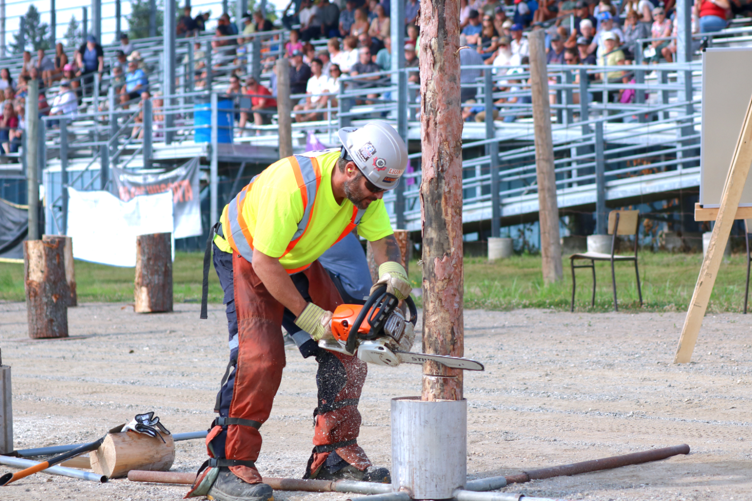Another successful Logger’s Competition at the Emo Fair