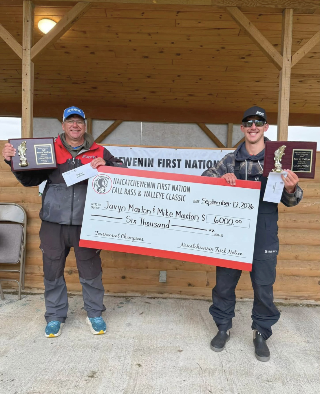 Naicatchewenin hosts another successful Fall Bass and Walleye Classic