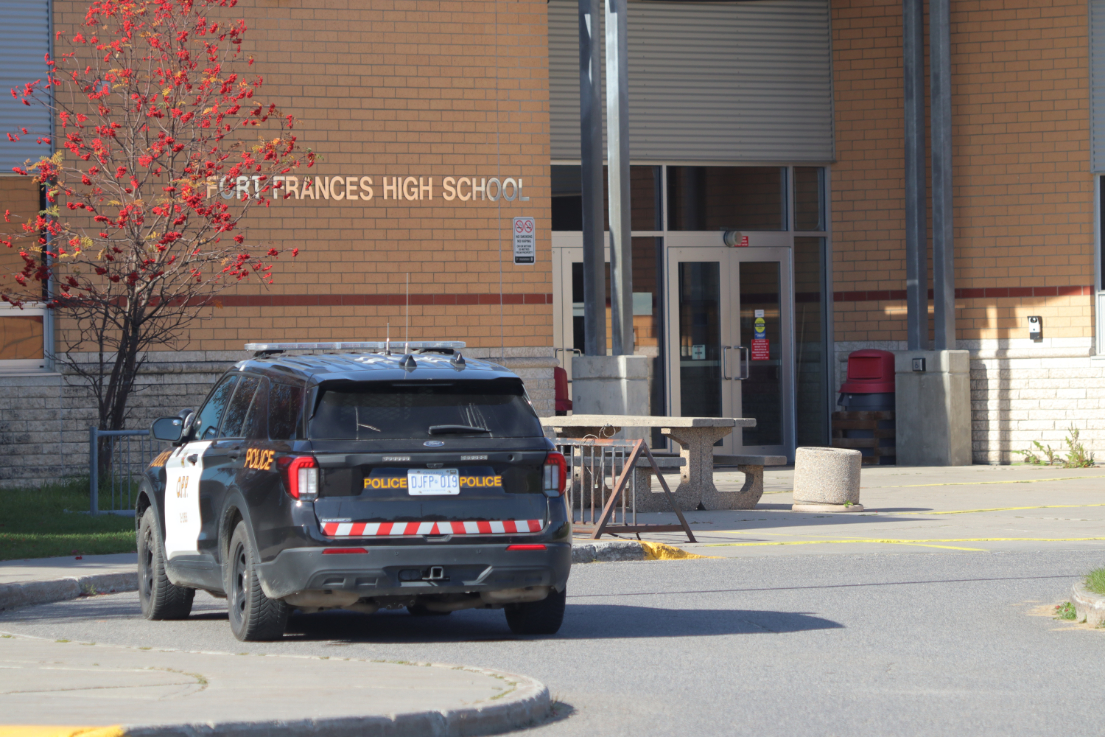 Police investigating threatening call that forced evacuation of Fort Frances High School
